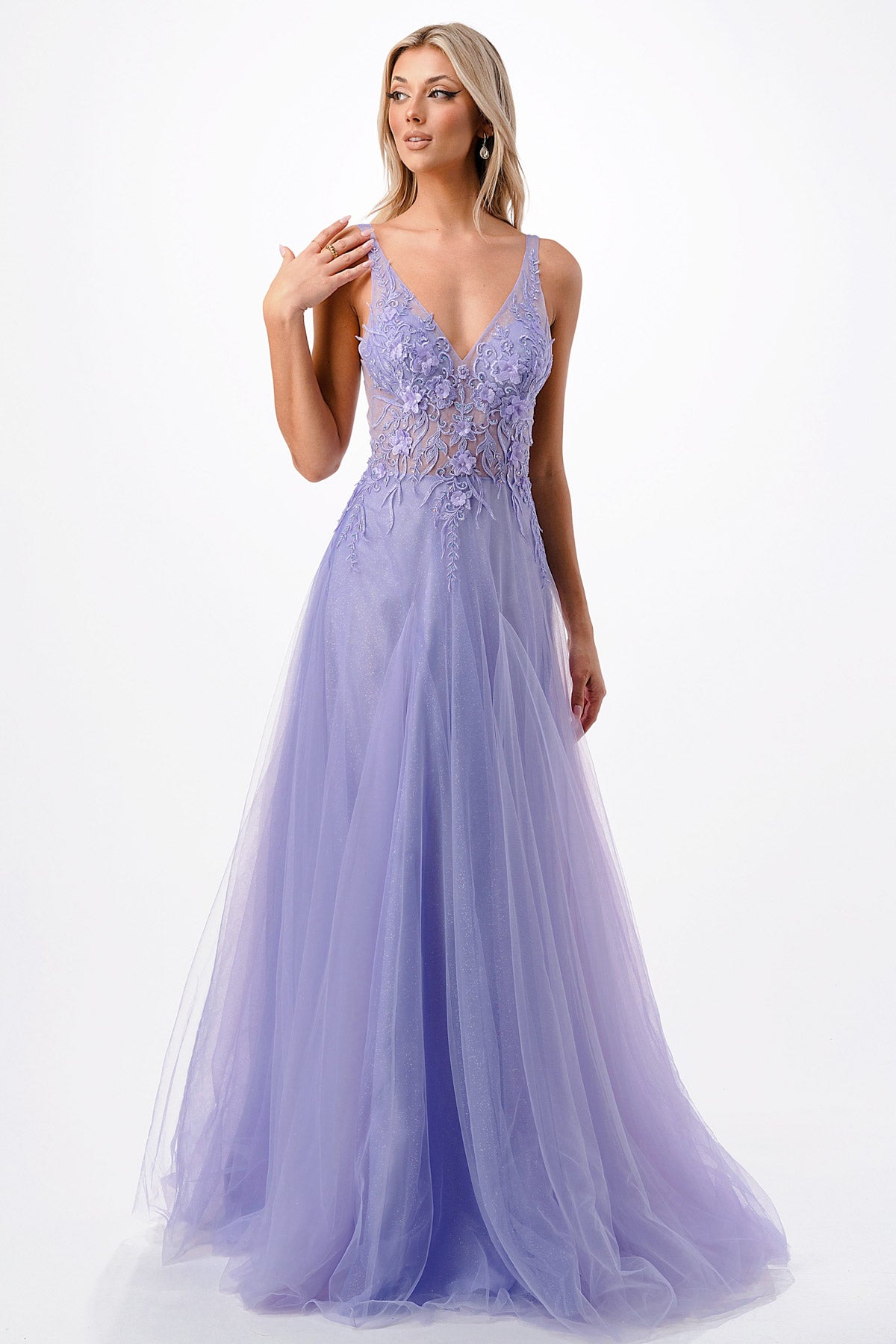 Lilac deals ball dress