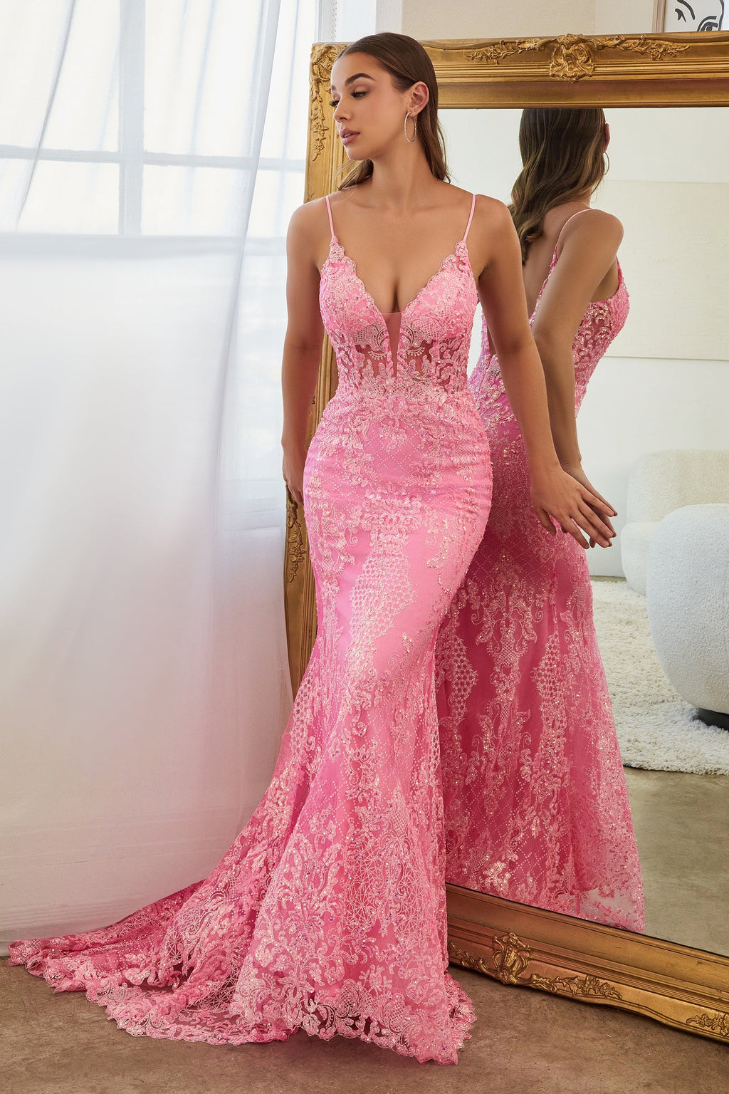 Pink Prom Dress - NORMA REED Pink Prom Dress - NORMA REED
