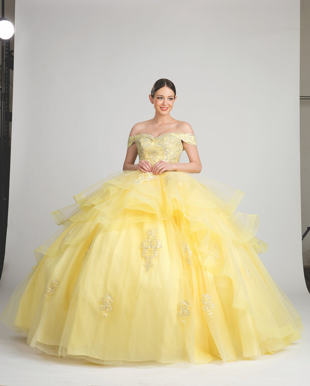 Yellow Quinceanera Dresses - NORMA REED Yellow Quinceanera Dresses - NORMA REED