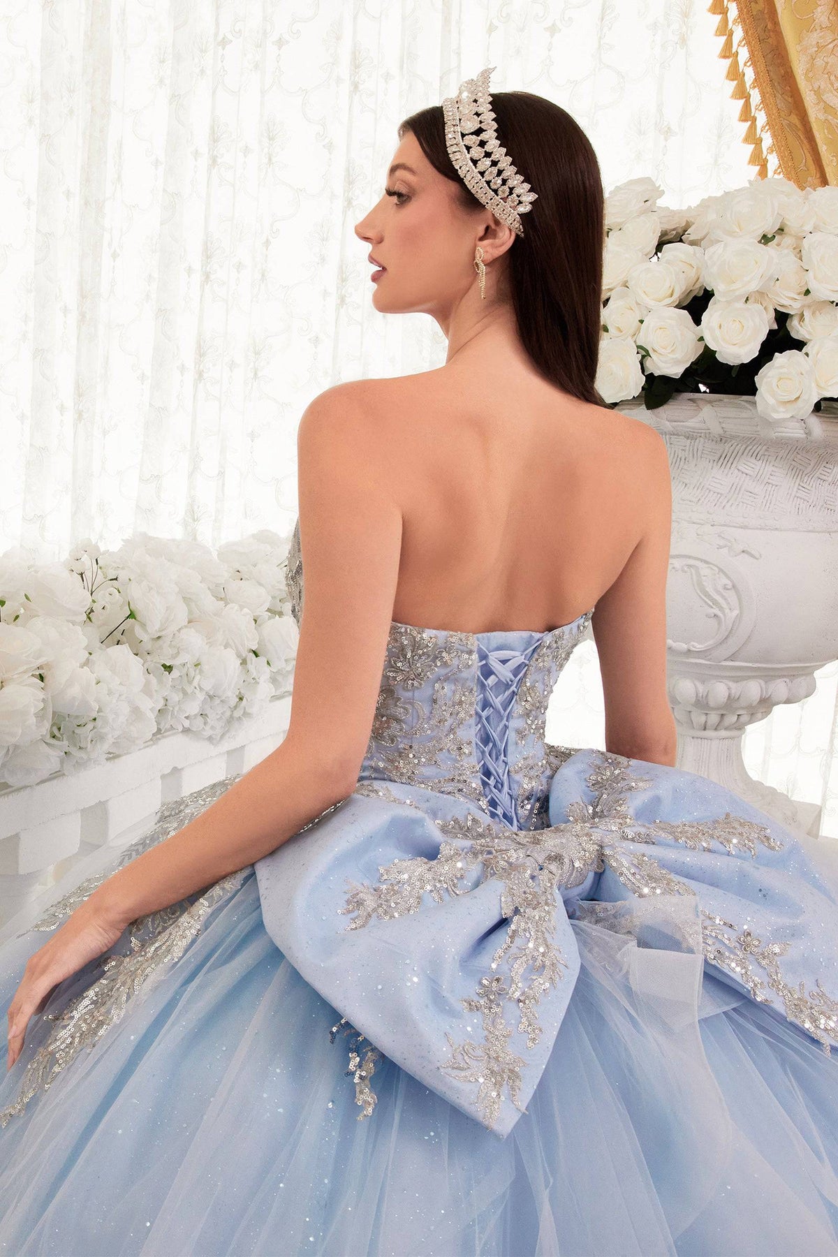 Cinderella Divine 15715 Ladivine Strapless Ball Gown Quinceanera Dress - NORMA REED