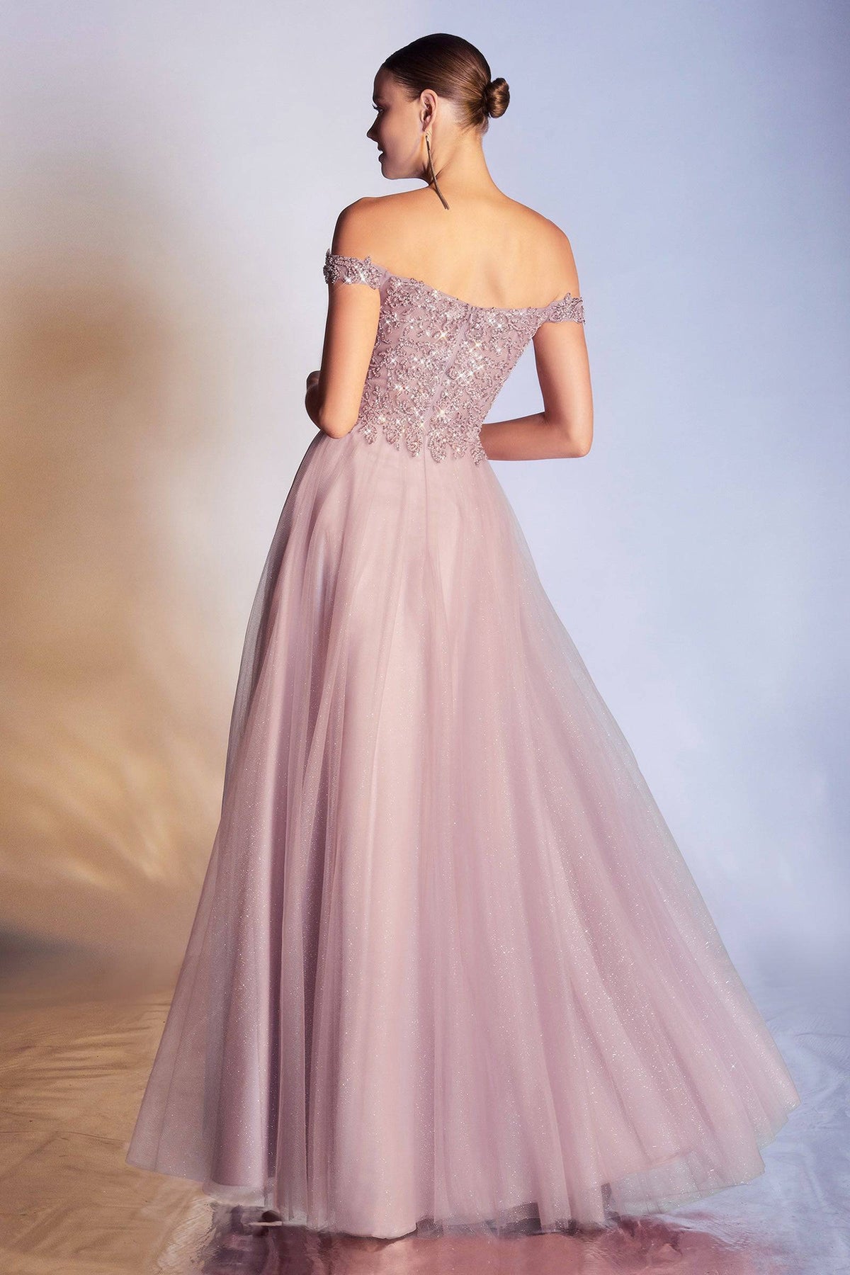 Jawdropping Princess Ball Gown with Glitter Bodice and Layered Skirt #CDCD0177 - NORMA REED