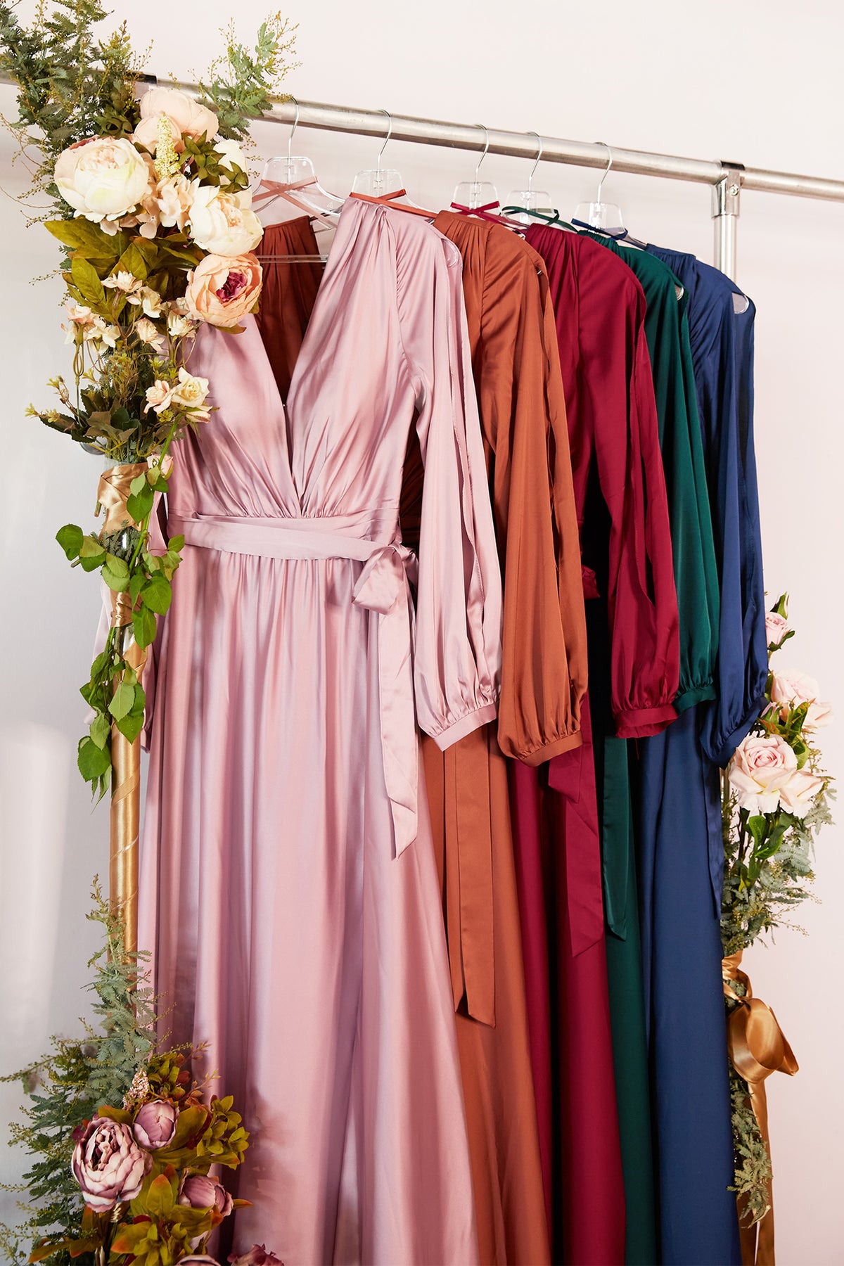 How To Hang Long Dresses
