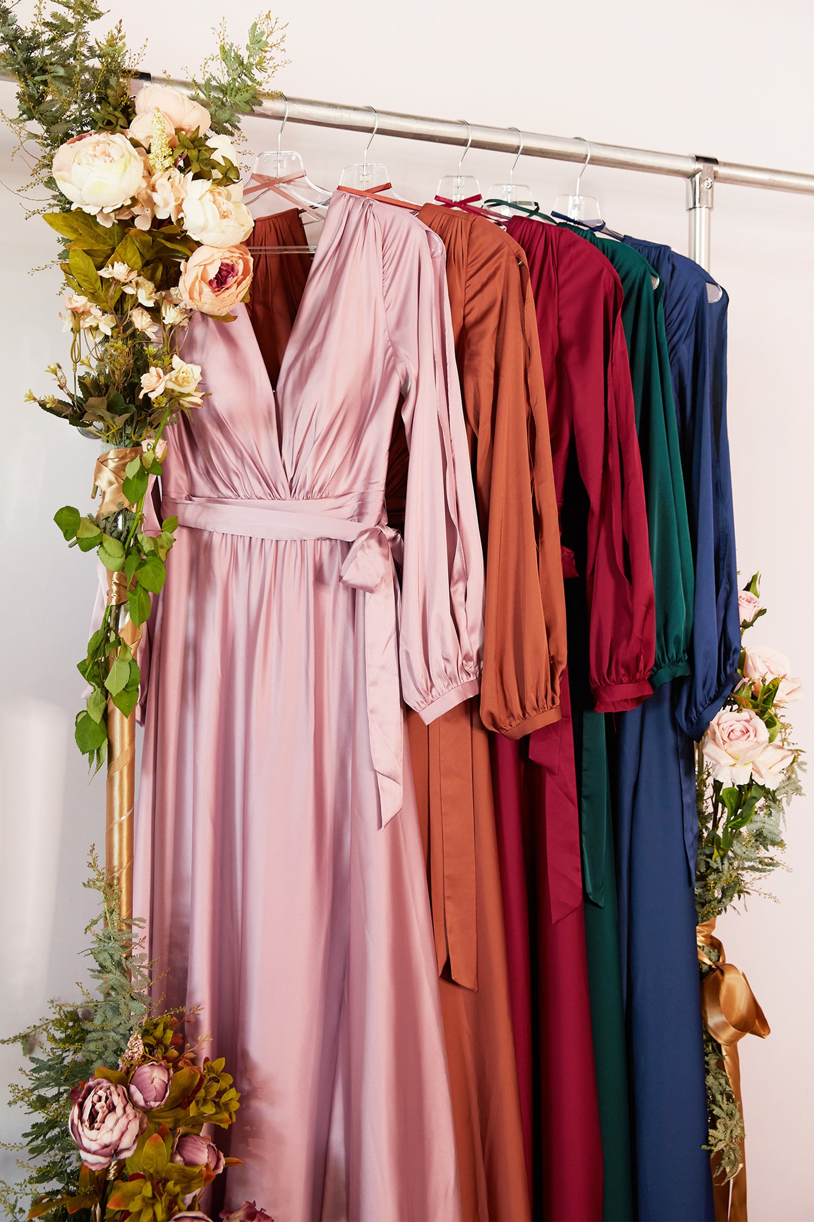 How To Hang Long Dresses