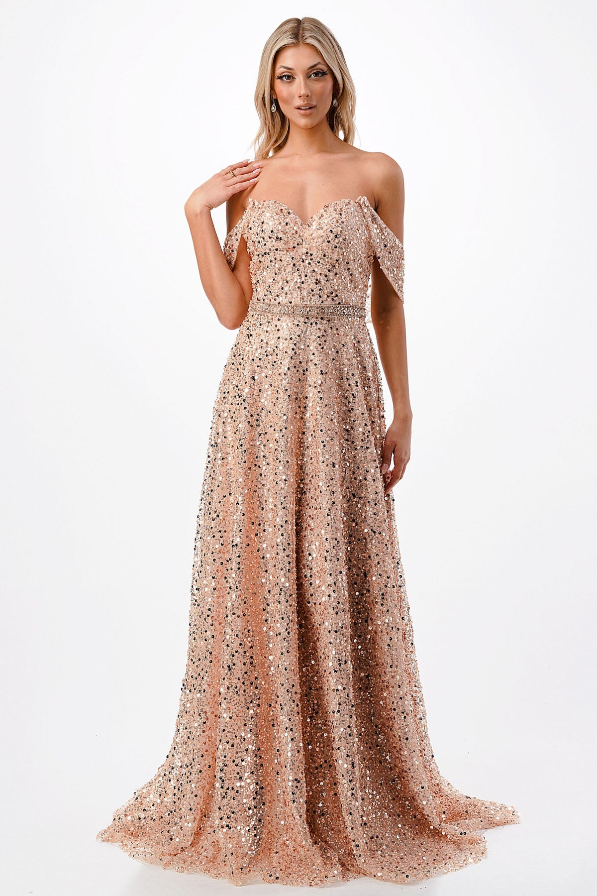 Gold Dresses