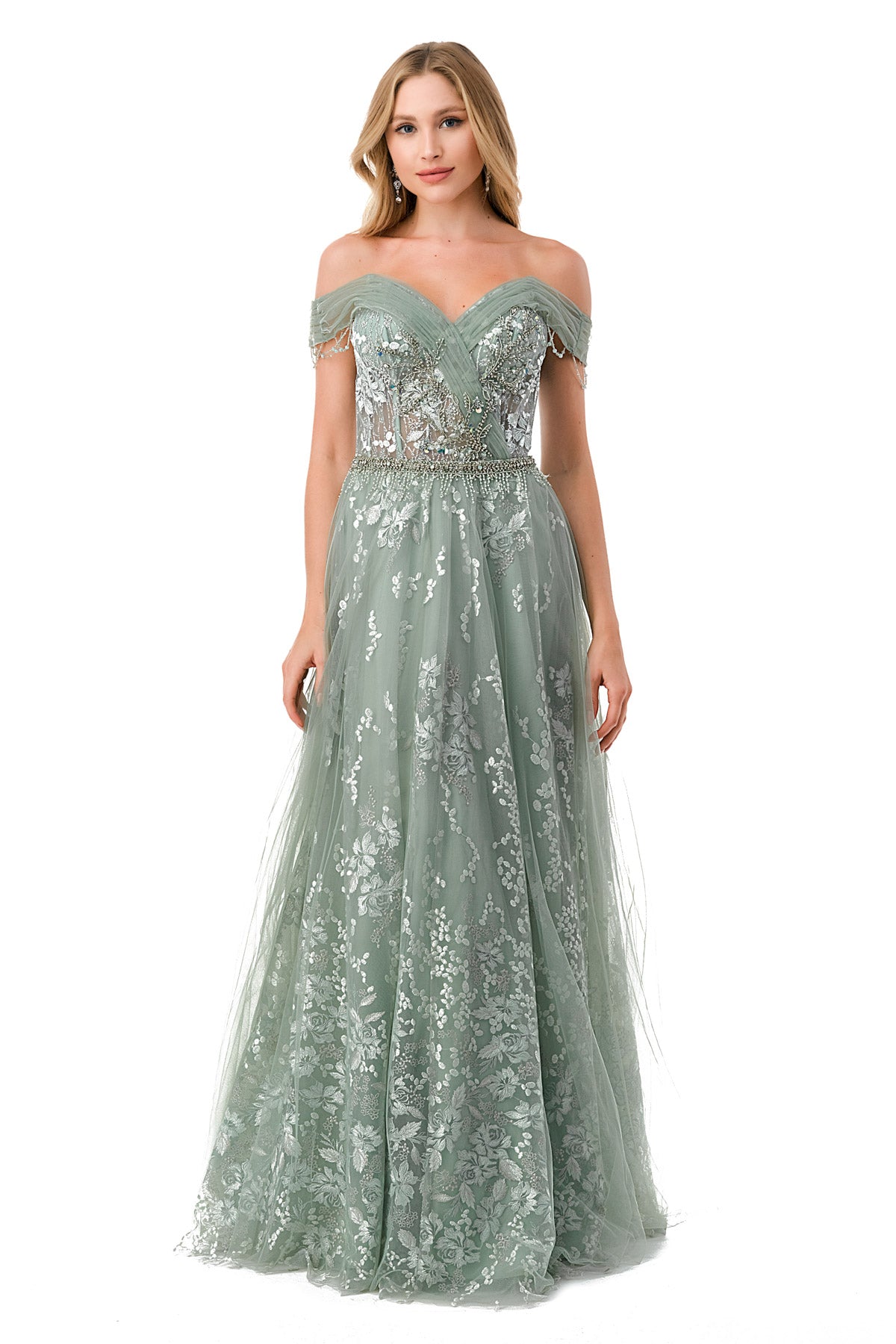 Sage Green Prom Dresses