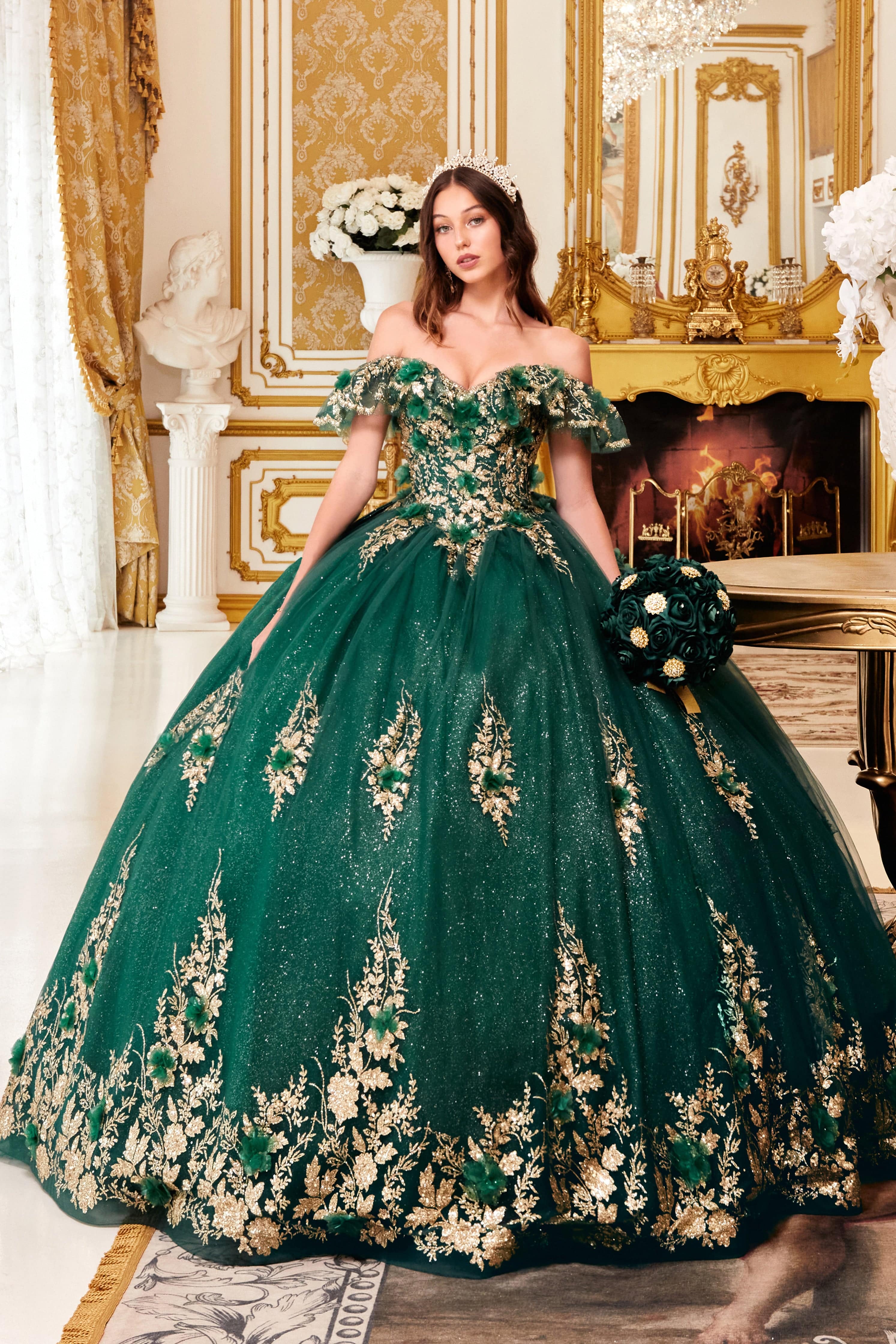 Multi color cheap quinceanera dresses