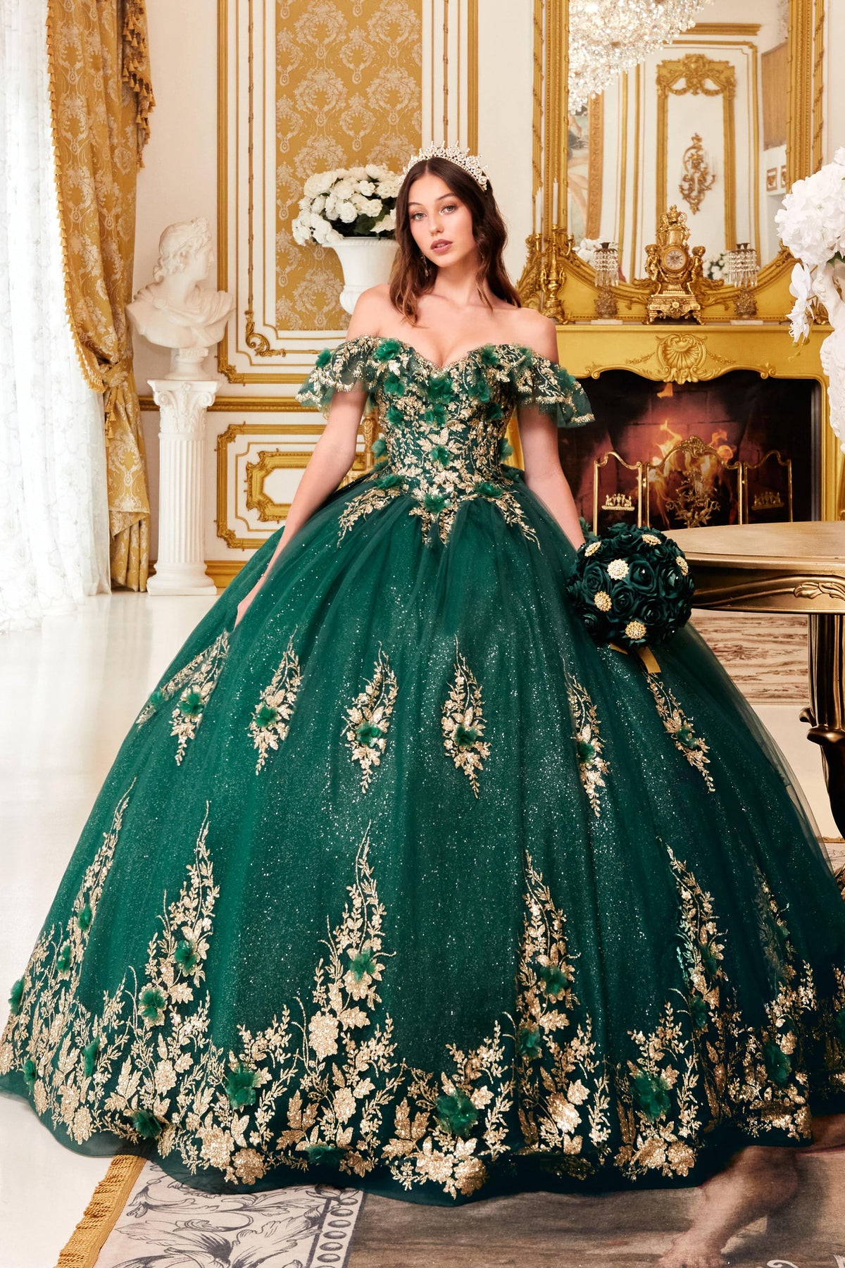 Cinderella Divine 15701 Quinceanera Ball Gown, Quinceanera Dress