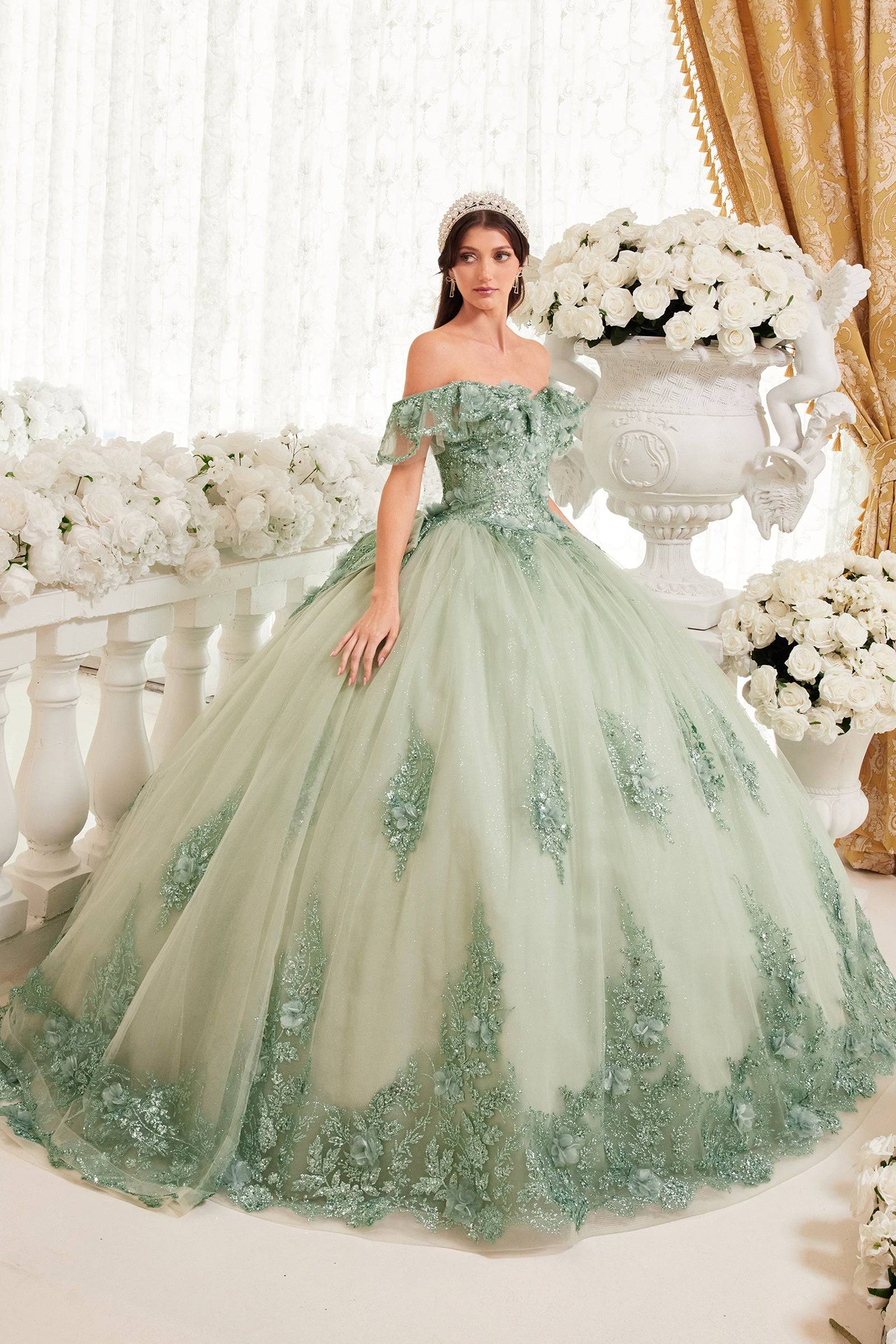 Cinderella Divine 15701 Quinceanera Ball Gown Quinceanera Dress