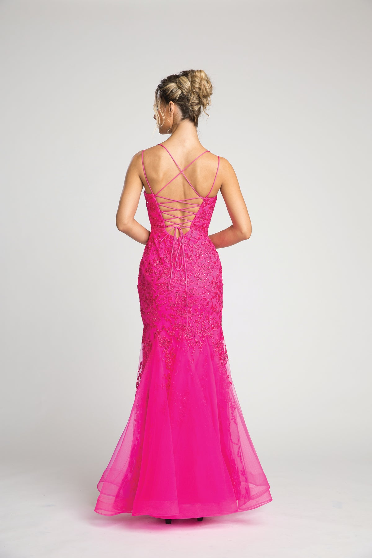 Fiesta 67056 Glittering Mermaid Gown