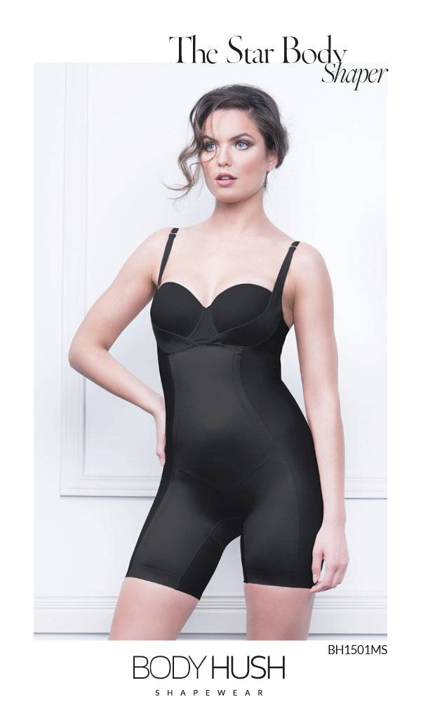 Body Hush BH1501MS The Star Body Shaper | All In One Full Body Shaper - NORMA REED