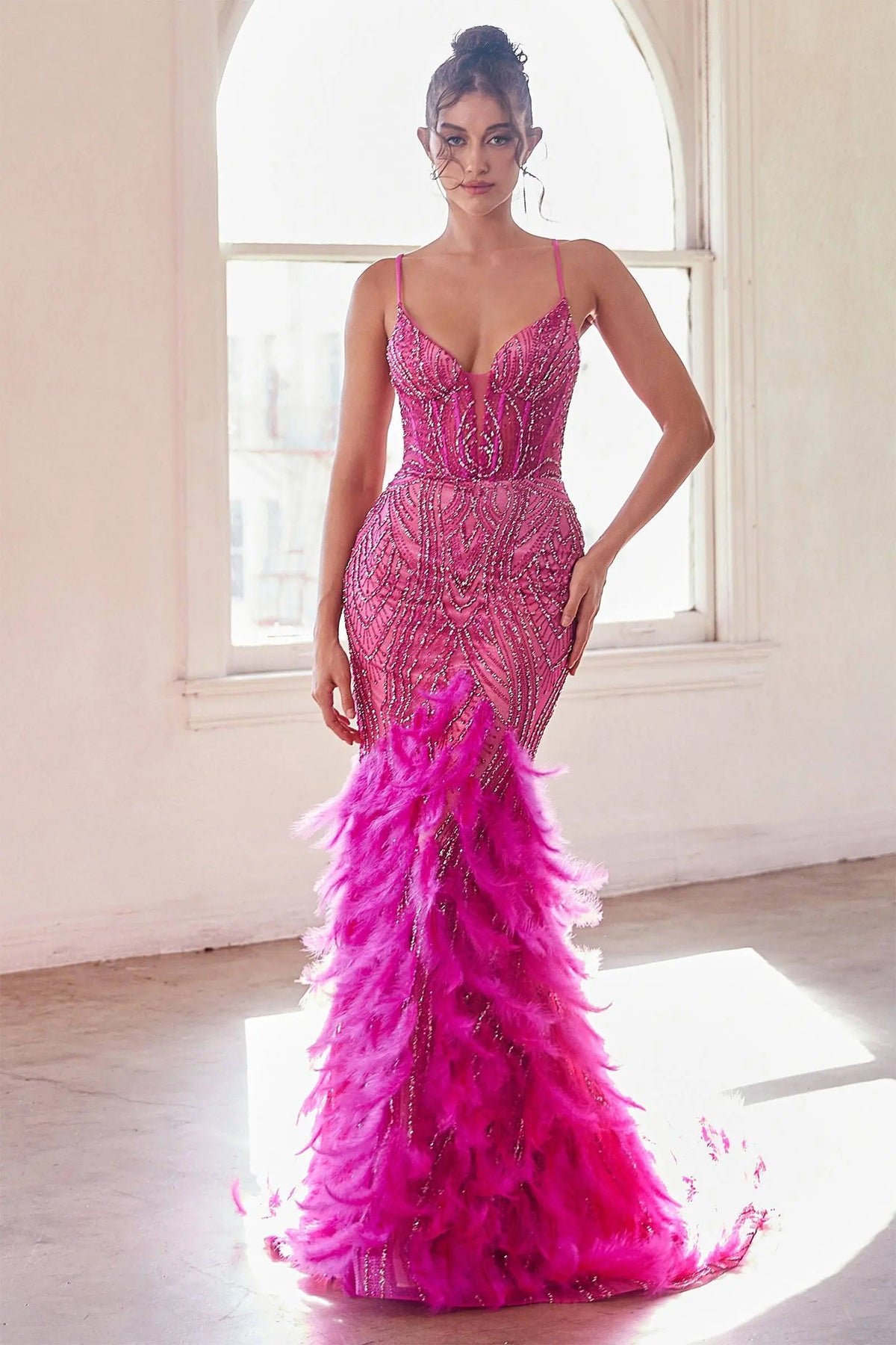 Mermaid Fashion Embellished Gown Nova Prom Dresses Luxury Evening Dresses For Women Sequins Feather Gowns Slim Mermaid Fashion Embellished Gown Nova Prom Dresses Luxury Evening Dresses For Women Sequins Feather Gowns Slim