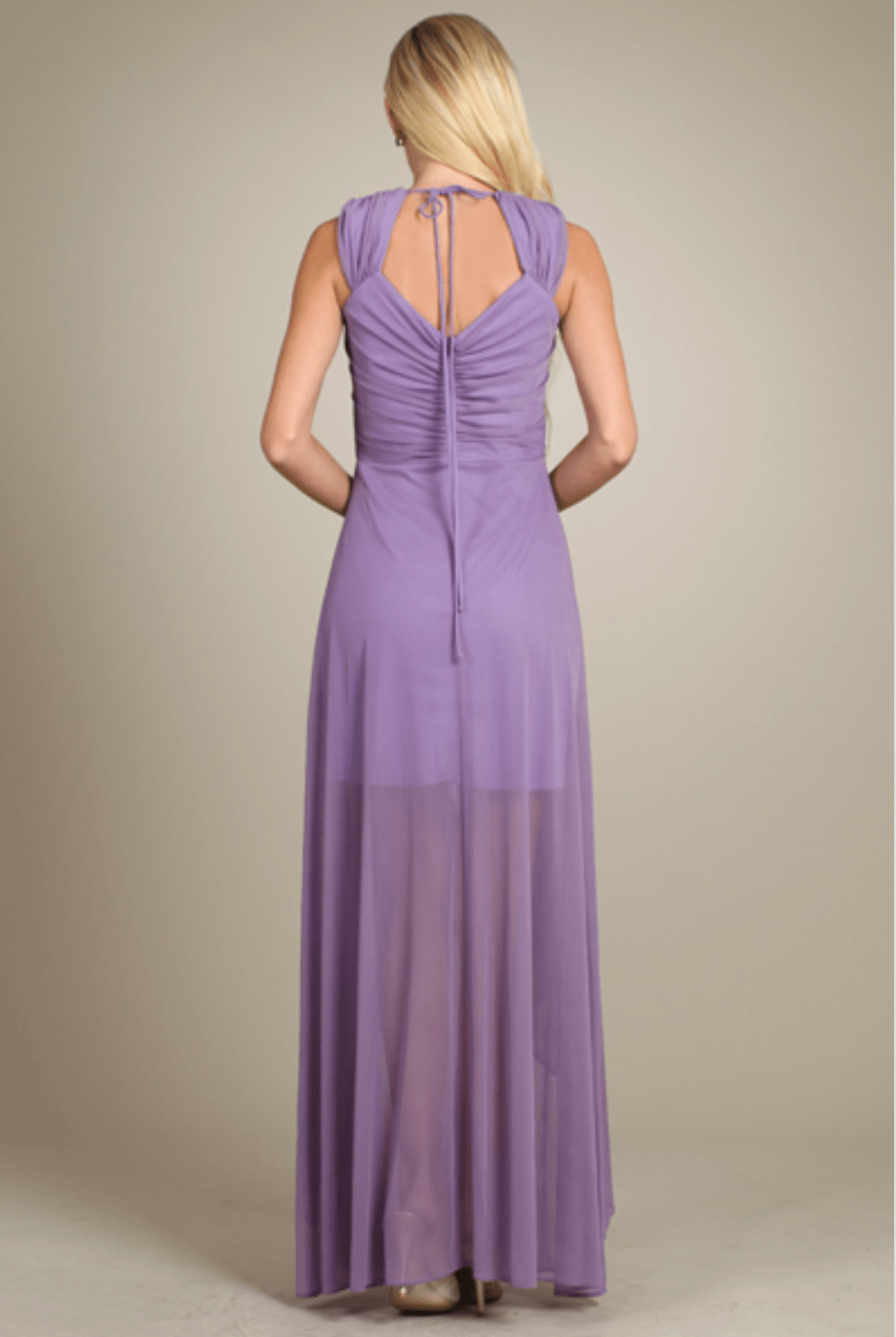 Chiffon Cowl Neck Dress by Fiesta | 3 Colors - NORMA REED