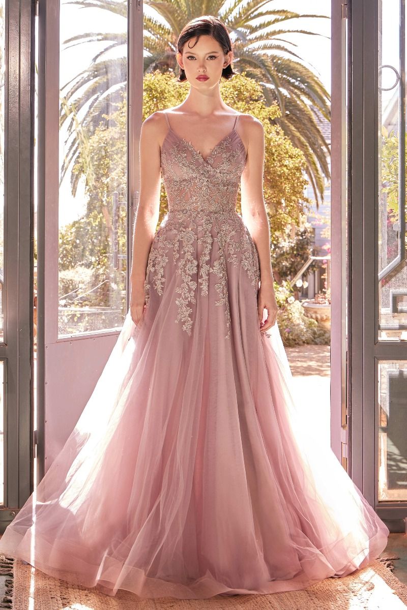 Andrea & Leo A1416 Lace & Tulle Gown