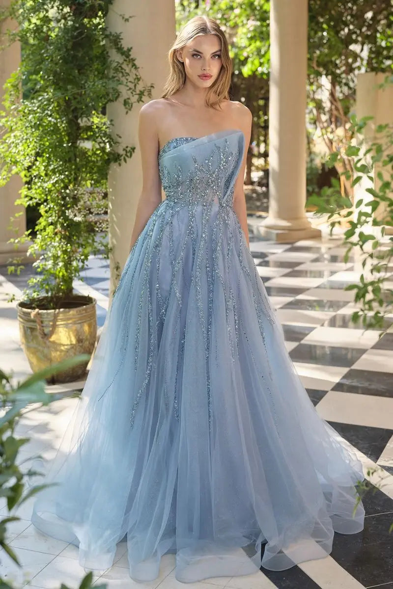 Feather Prom Dress - NORMA REED Feather Prom Dress - NORMA REED