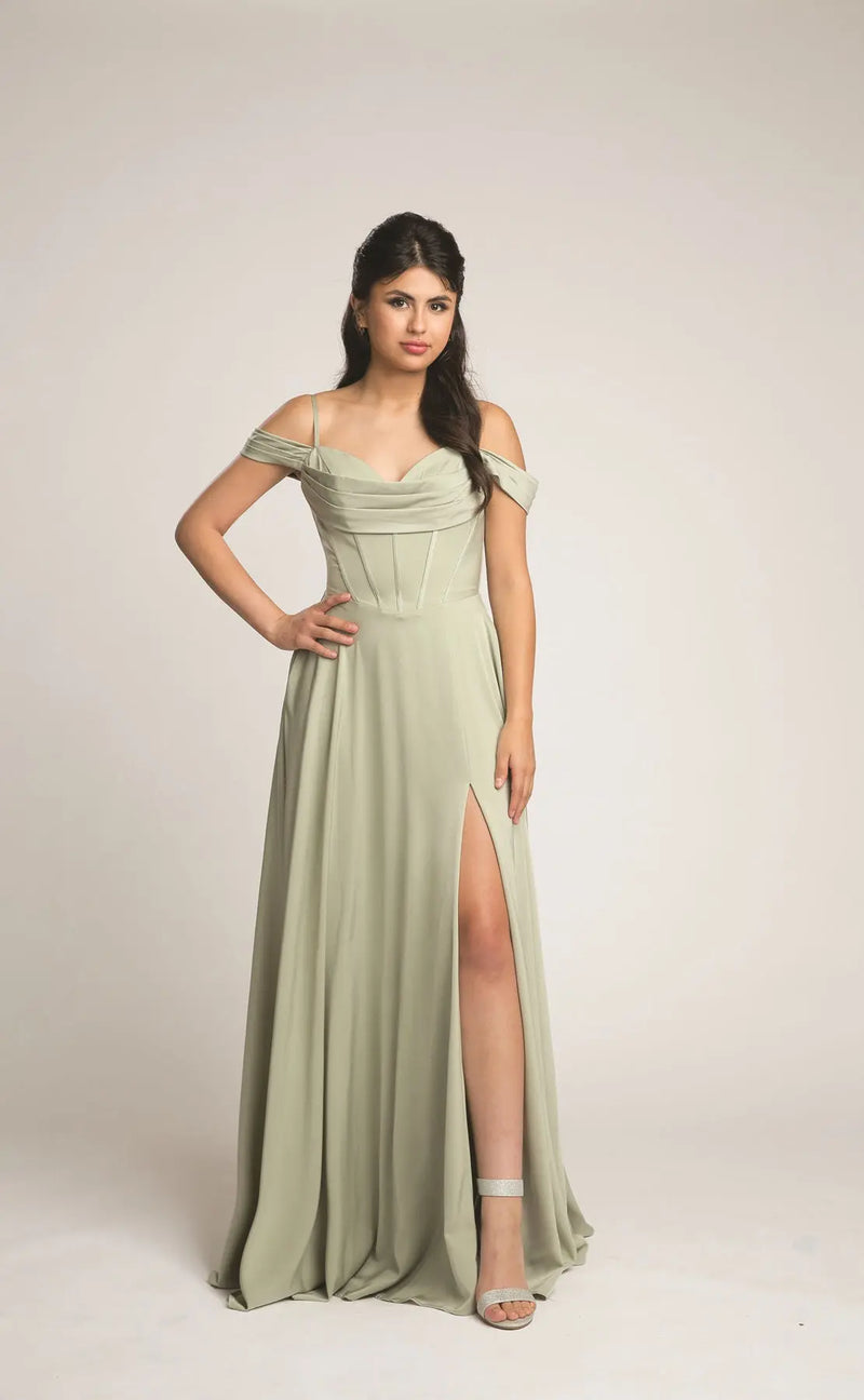 Sage Green Bridesmaid Dresses - NORMA REED Sage Green Bridesmaid Dresses - NORMA REED