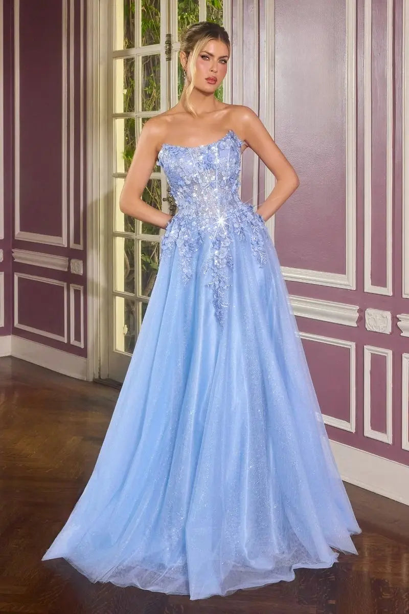 【新品未使用】tulle drape spangle dress Ladivine C174 - NORMA REED