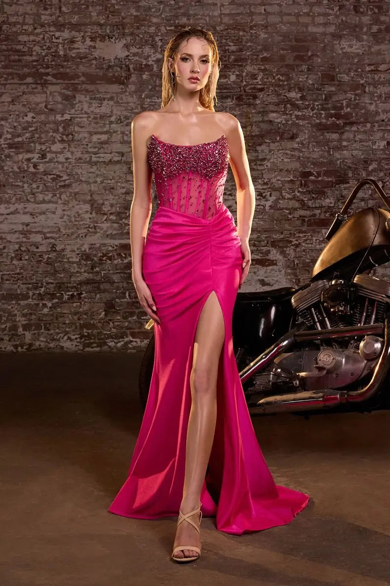 hot pink dress canada Hot Pink Prom Dresses