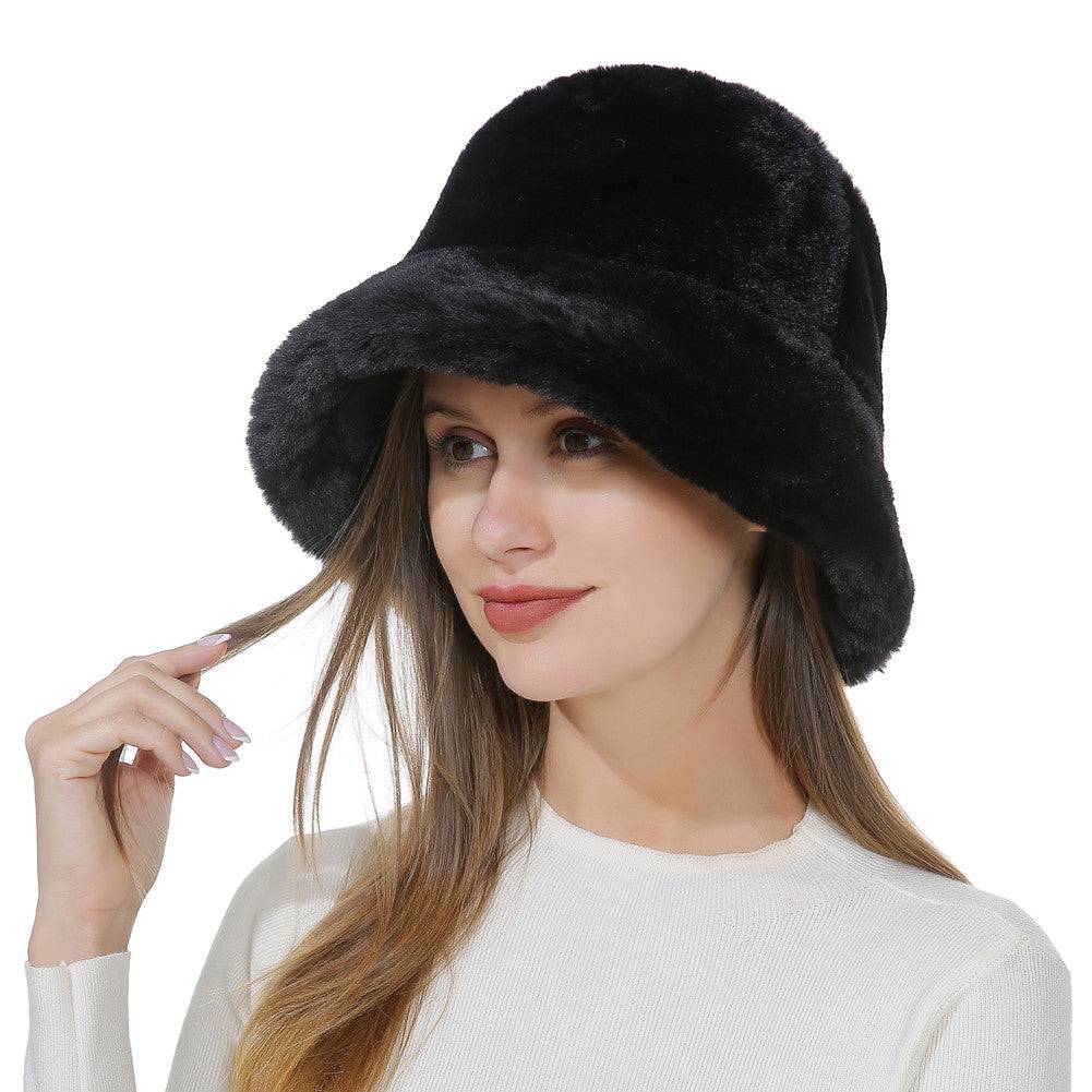 Women's Extra Soft Black Bucket Hat | Fall & Winter Hats | Beanies | Toques - NORMA REED