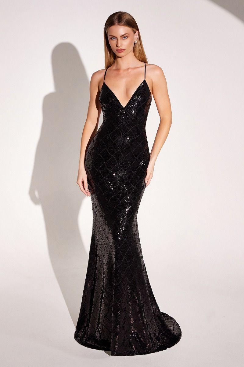 Sequin deals Black Dress