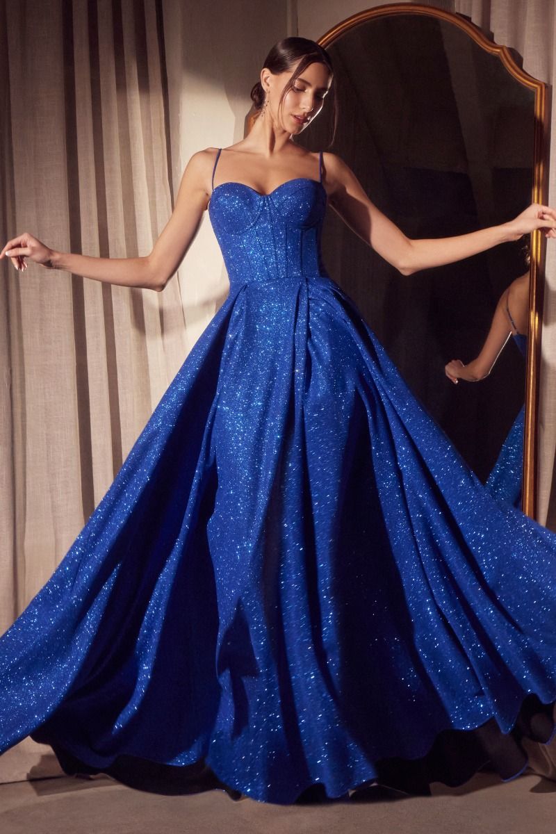 Amoris T706 Shimmering A Line Gown | NORMA REED