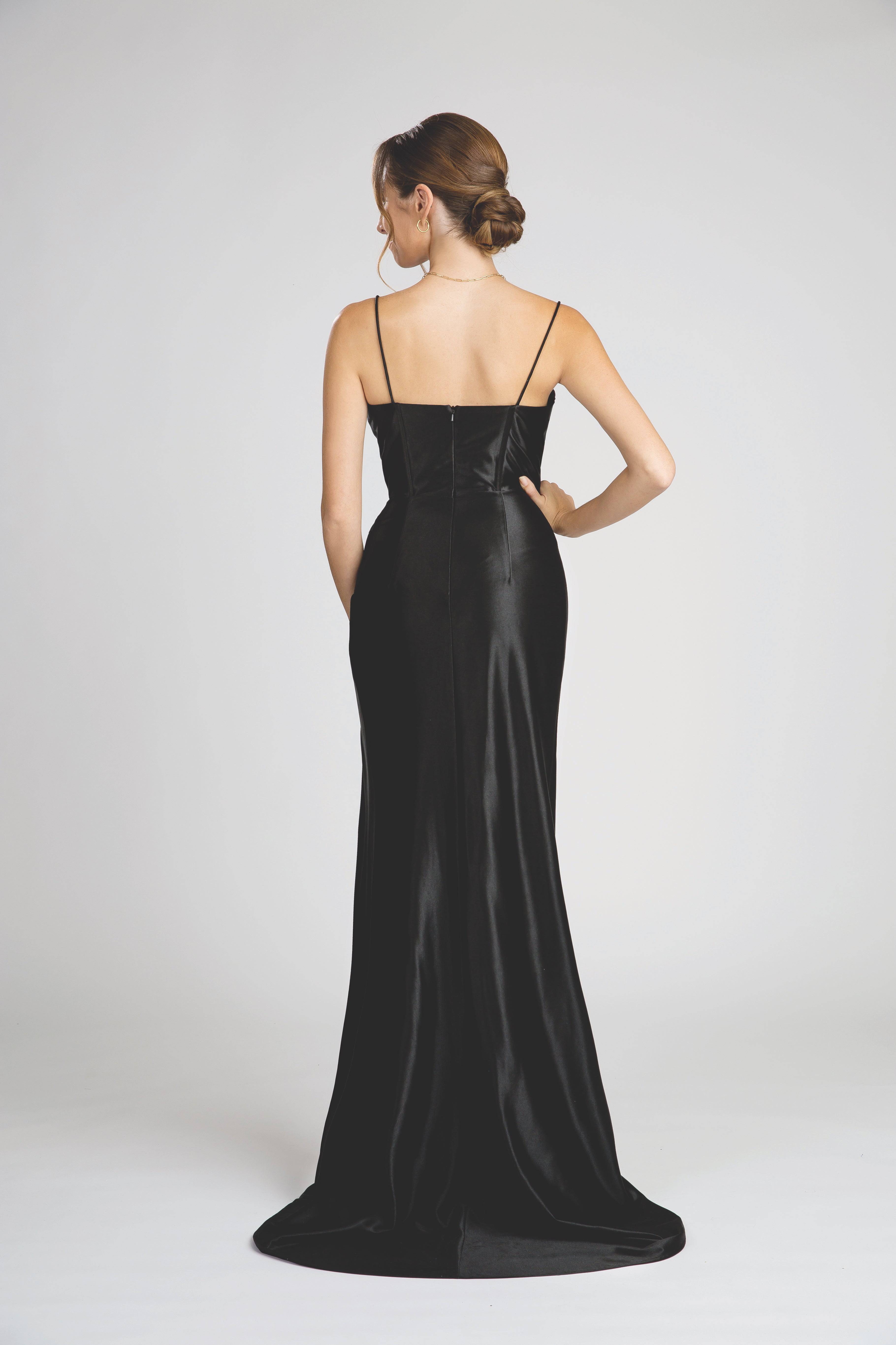 Fiesta 40198 High Slit Corset Dress | NORMA REED