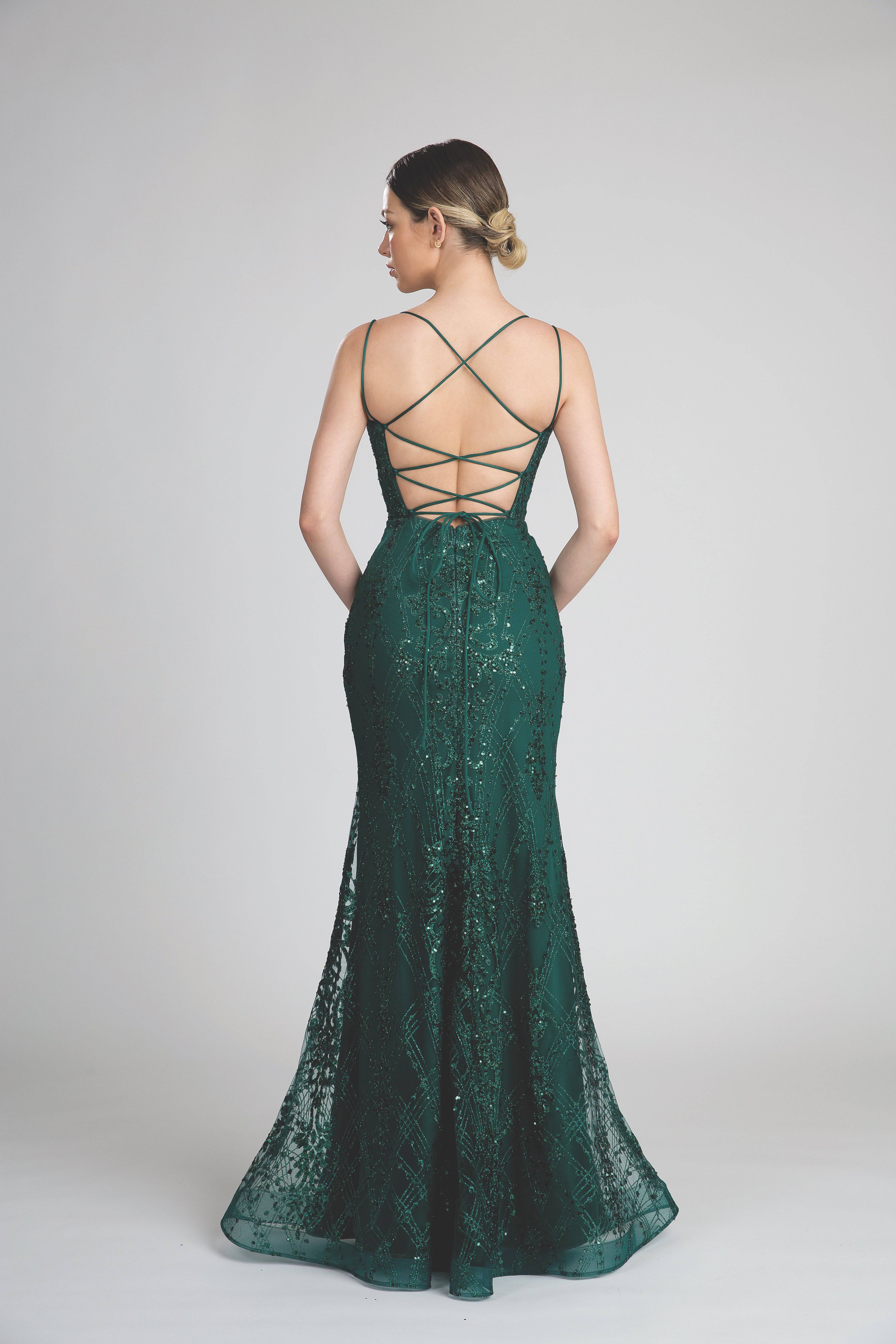 Fiesta 67035 Sparkling Crystal Stone Mermaid Dress | NORMA REED