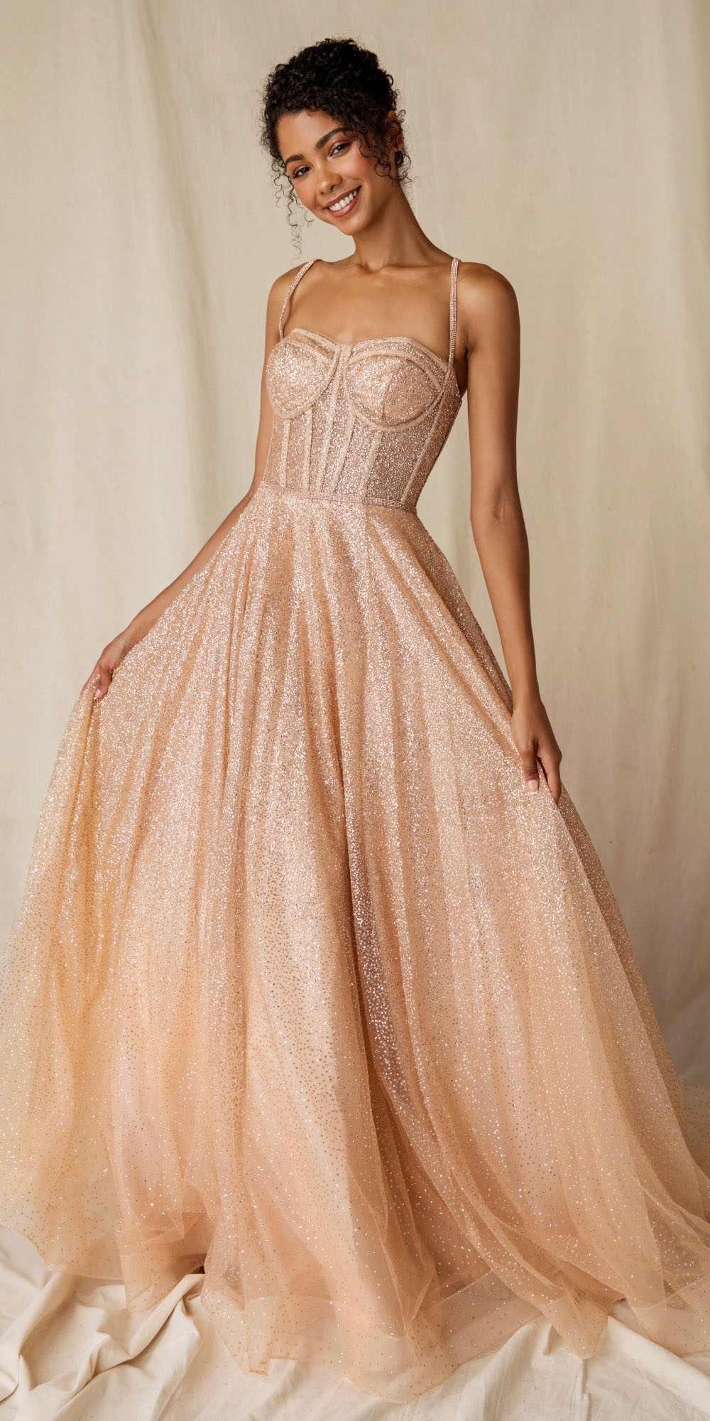 Floor length clearance ball gown