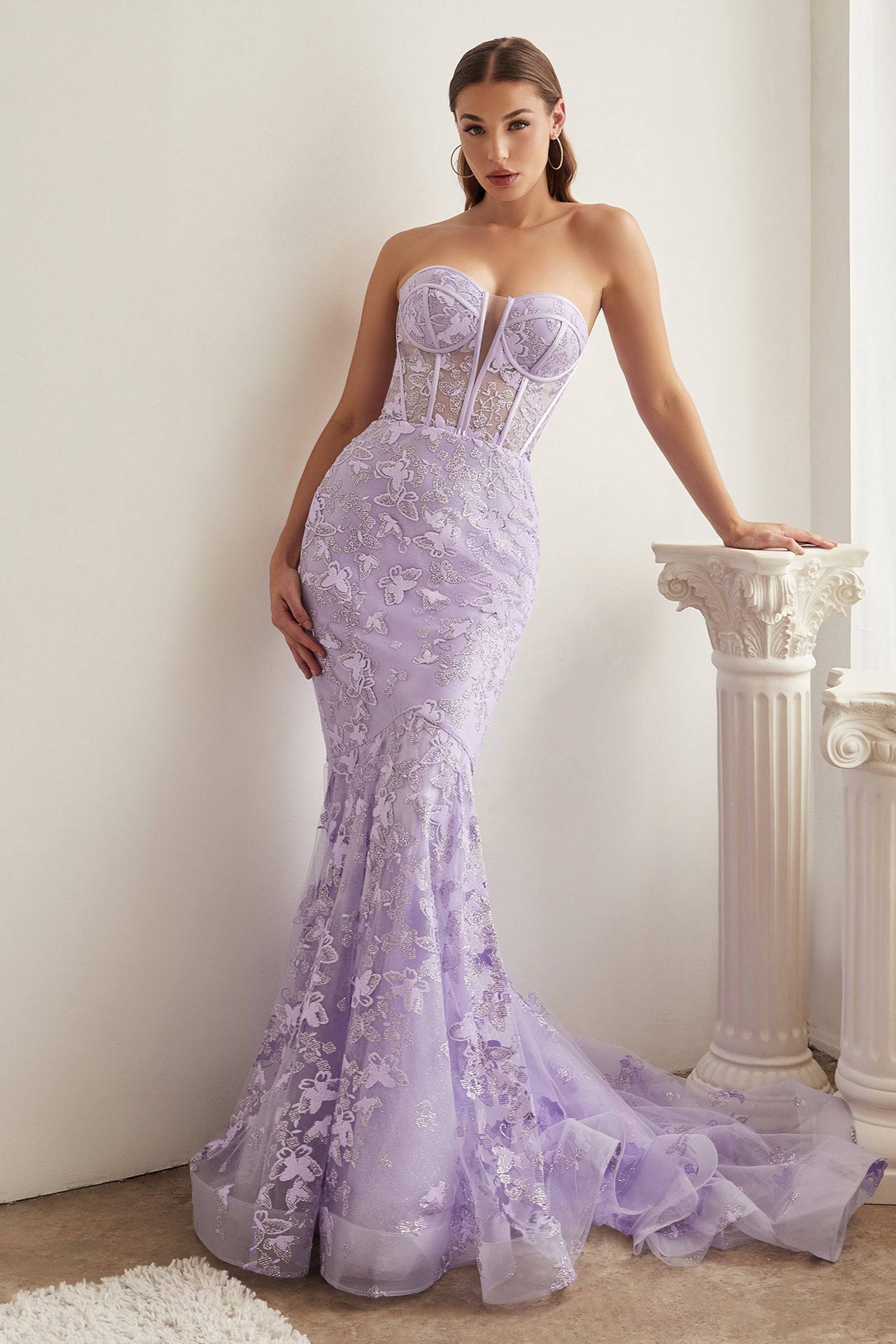 Corset mermaid clearance dress