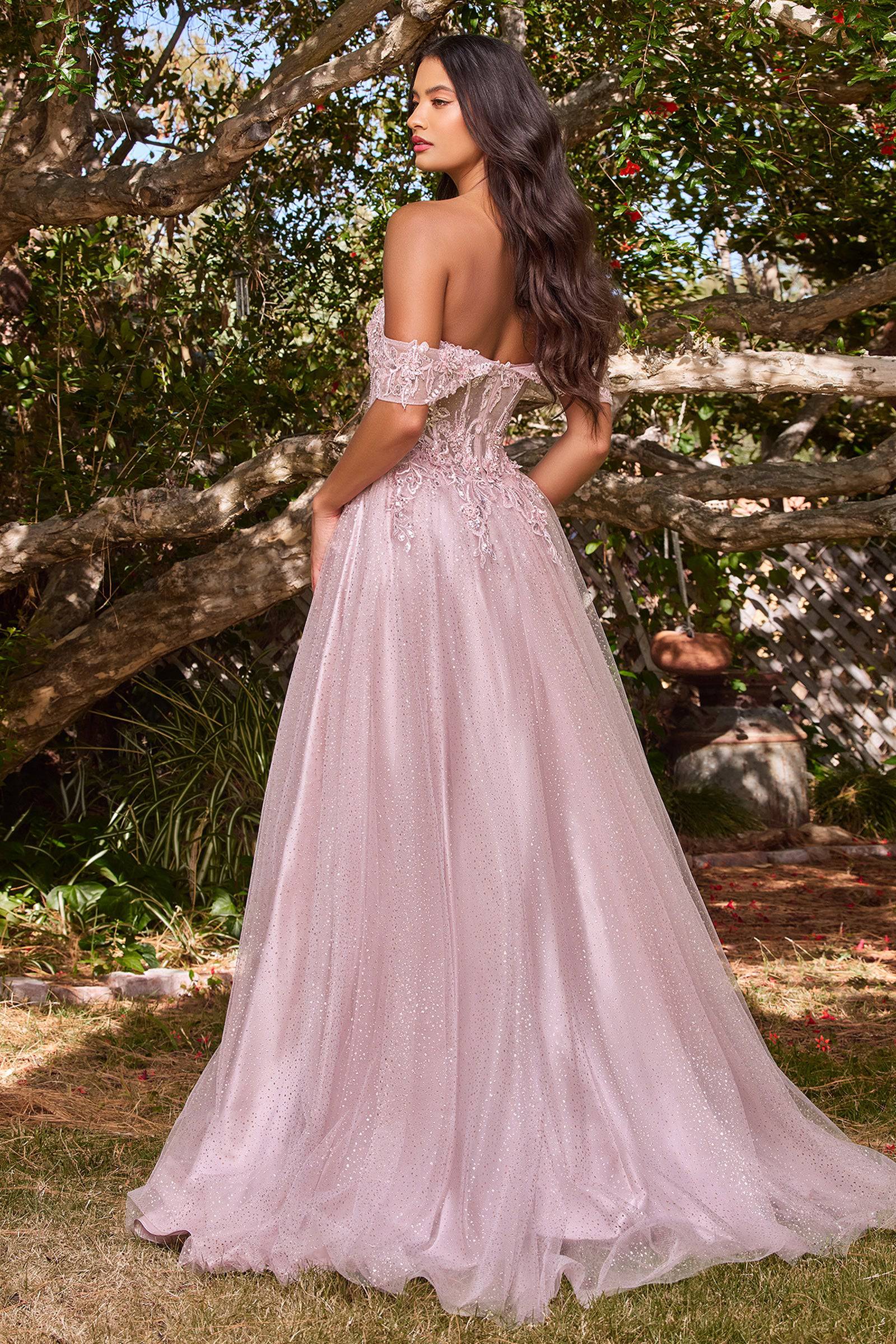 Pink cinderella wedding dress best sale