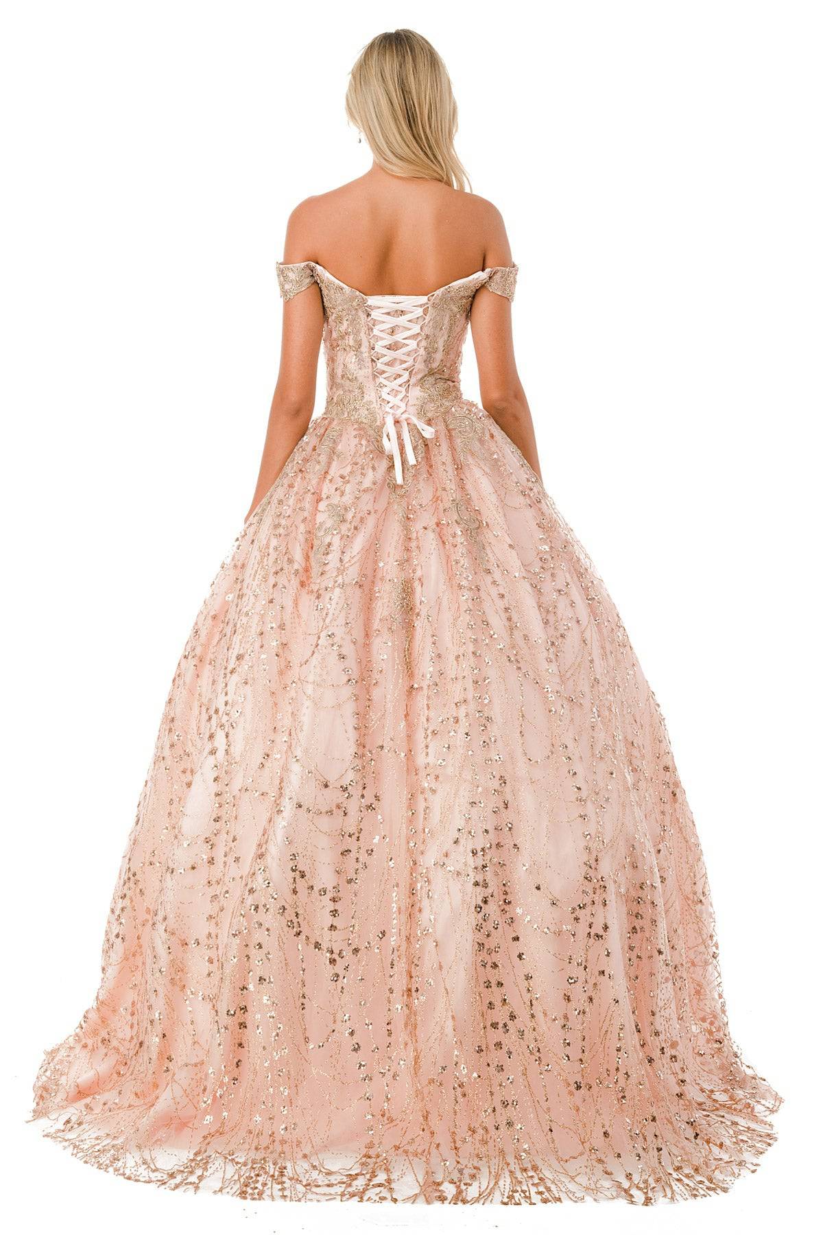 Aspeed L2753T Stunning Seqin Embroidered Ball Gown - NORMA REED