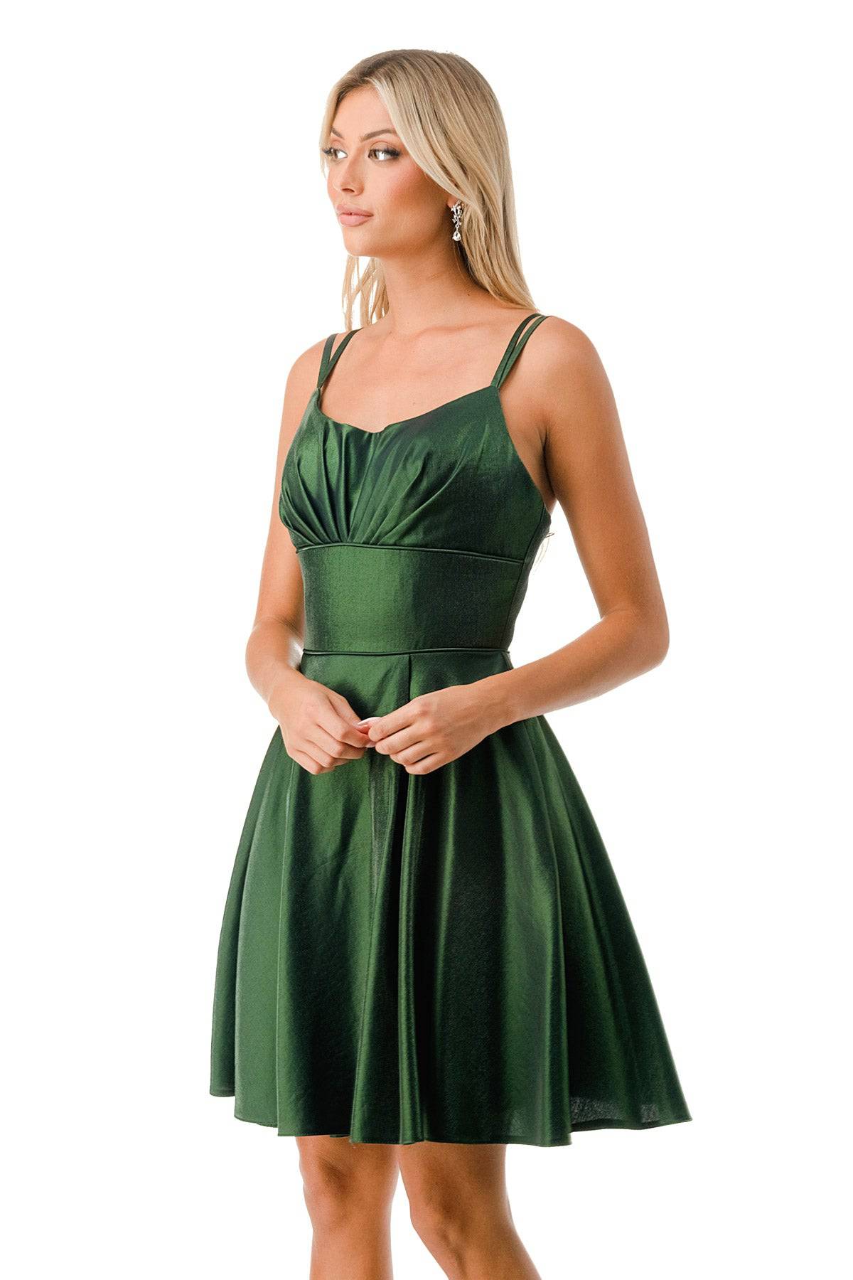 Aspeed S2741M Above Knee Short Dress with Pockets - NORMA REED