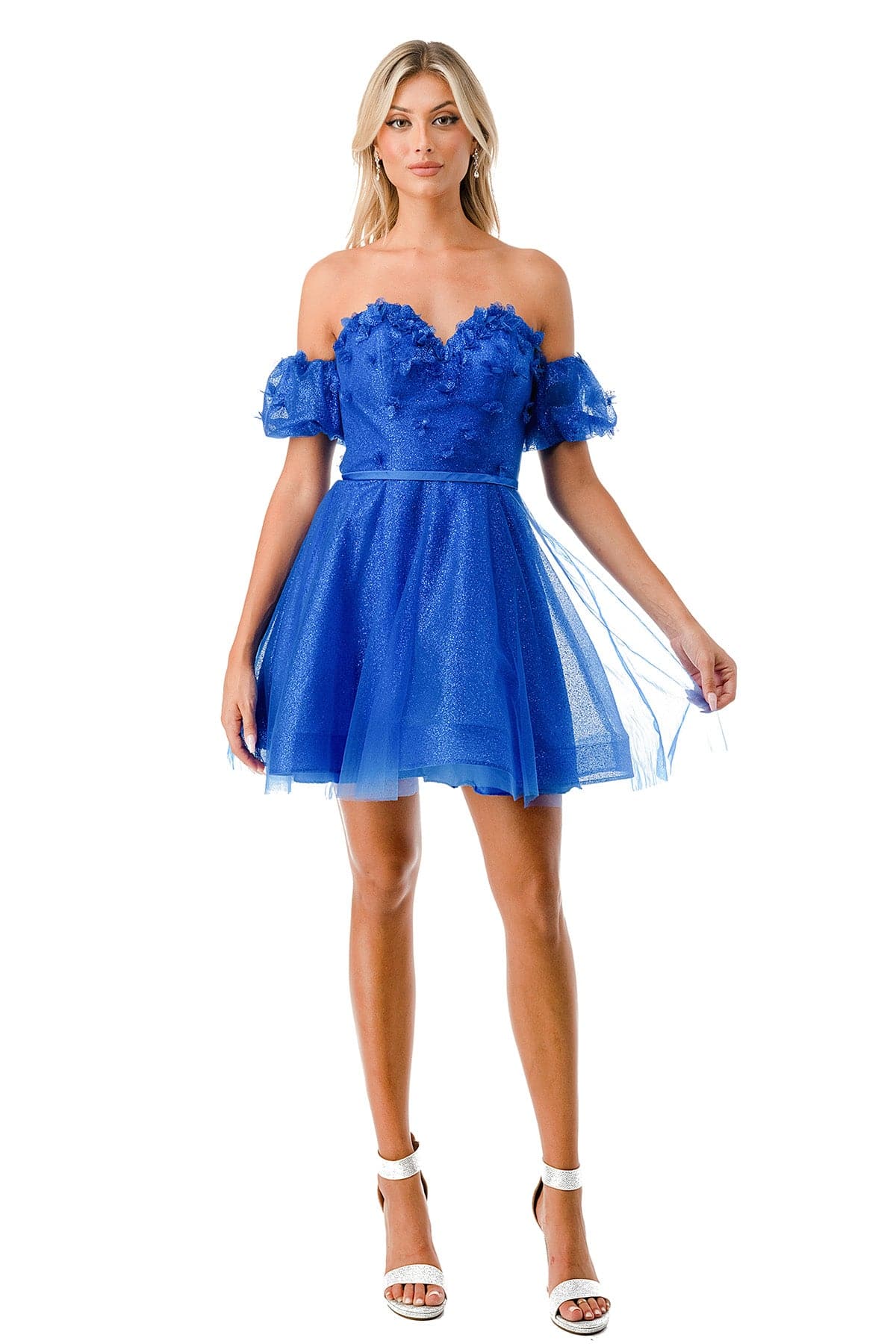 Royal Blue Bat Mitzvah Dress