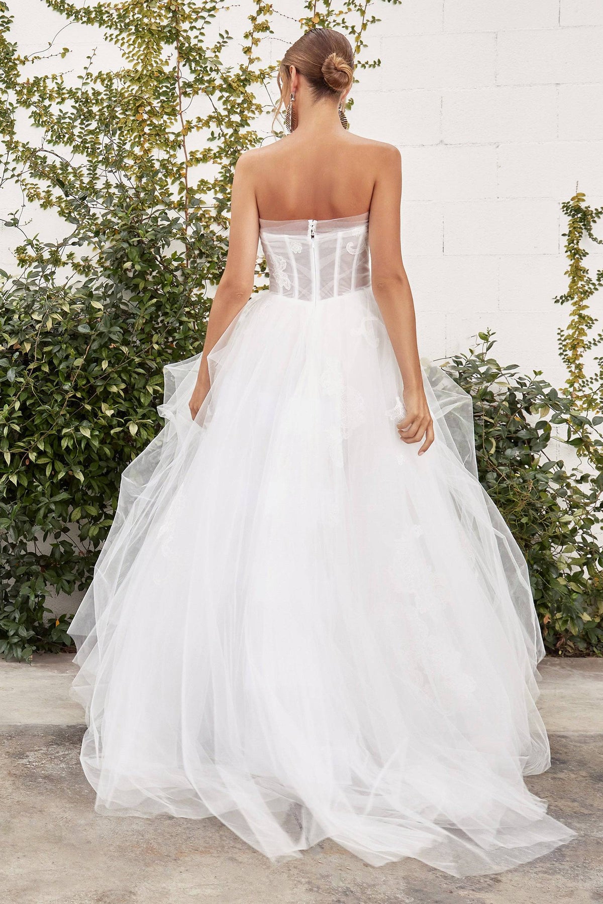 Luxe A1050W Enchanting Corset Wedding Dress - Norma Reed - NORMA REED